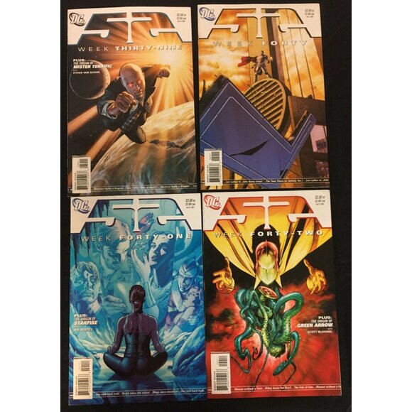 52 Comic Book by DC Comics Lot of 12 circa. 2007 - Picture 3 of 11